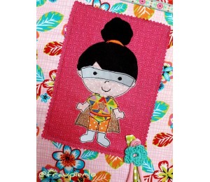 Stickserie - Kleine Superhelden Fransenappli